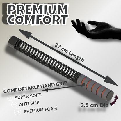 B Rope+ by Chaken® | (Pair of 2 Left + Right Handles) Adjustable Ropeless Battle Rope for Home & Gym | Full Body Workout, Cardio, Strength Training | Portable Fitness Tool for HIIT, CrossFit, Core & Endurance