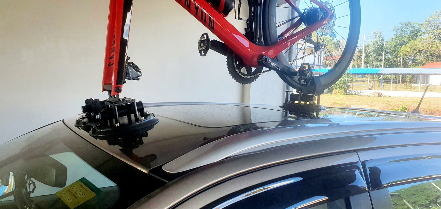 Suction Cup Car Bike Rack